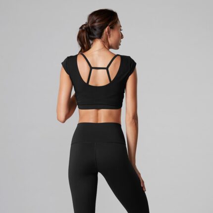 Crop Cap Sleeve Top