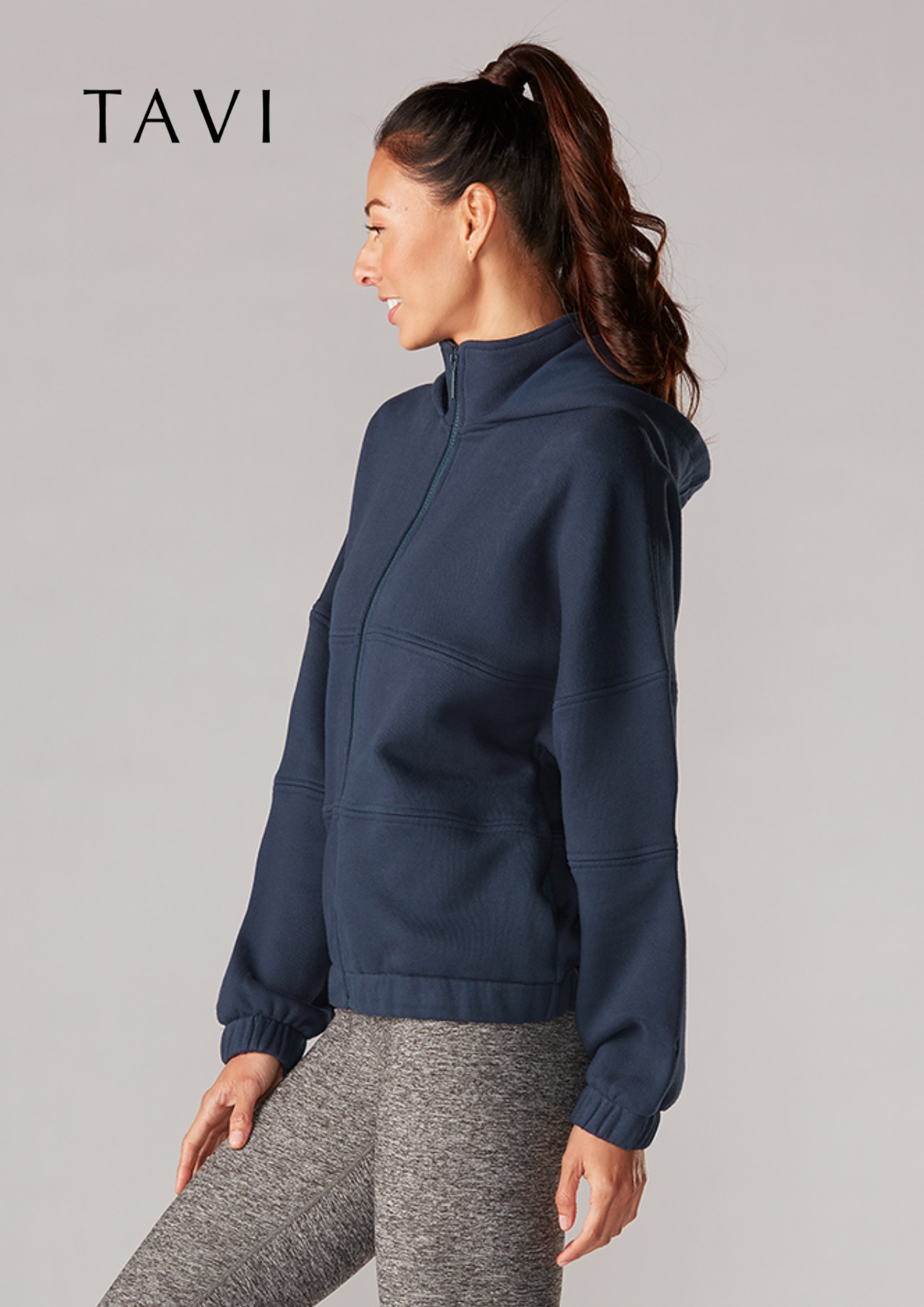 Studio To Street Full Zip Jacket NAVY (4)
