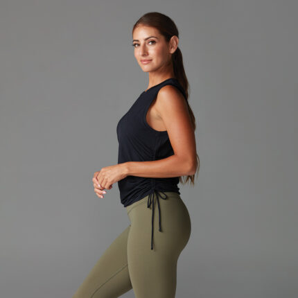 Apparel_Crop-Side-Tie-Tank_Ebony